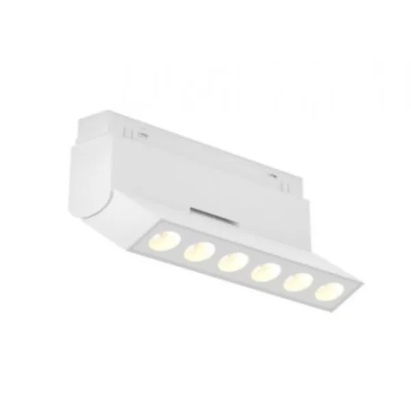 Трековый светильник AM Group MAGNET AM418 LL-20B-6T-6W 3000K WH MAGNET GLASSES