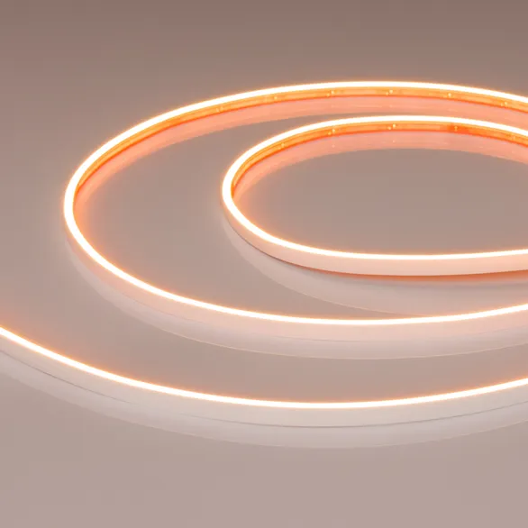 Светодиодная лента герметичная VELA-M240-2.5x6mm 24V Warm2400 (5 W/m, IP65, 5m) Arlight 053270