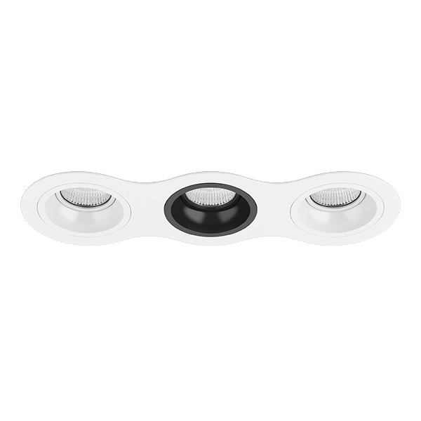 Встраиваемый светильник Lightstar D636060706 DOMINO ROUND Встраиваемый светильник Lightstar D636060706 DOMINO ROUND