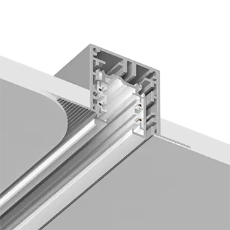 Трехфазный трек (под шпаклевку) Ledron АВД-5043 (5102) 1250 мм White