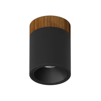 Накладной светодиодный светильник Ledron RINBOK 130 Wooden Black