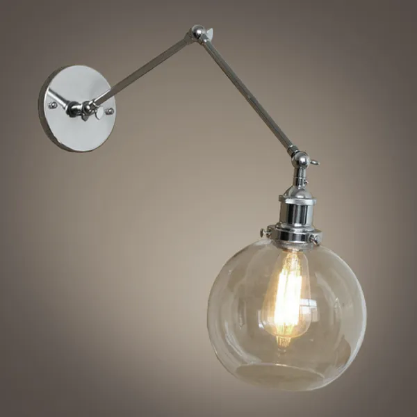 Бра Round Iron Joints Chrome ImperiumLoft 74693-22 44.121