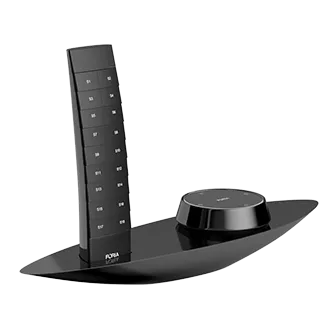 Пульт и кнопка на настольном держателе Table set LeDron F00YK04-22-1 Black