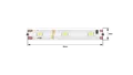 Светодиодная лента 3528, 60 LED/м, 4,8 Вт/м, 12В , IP20, Цвет: Красный SWG SWG360-12-4.8-R-M Светодиодная лента 3528, 60 LED/м, 4,8 Вт/м, 12В , IP20, Цвет: Красный SWG SWG360-12-4.8-R-M