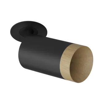 Встраиваемый светодиодный светильник Ledron SAGITONY R Basic S60 Wooden Black Встраиваемый светодиодный светильник Ledron SAGITONY R Basic S60 Wooden Black