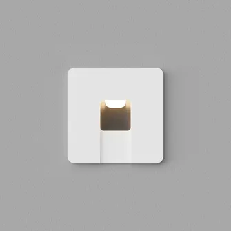 Встраиваемый светодиодный светильник для стен и ступеней Ledron WLB127/1W White