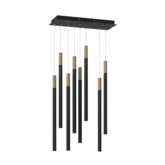 Подвесной светодиодный светильник LeDron HL012-8 Wooden 100 Black Подвесной светодиодный светильник LeDron HL012-8 Wooden 100 Black