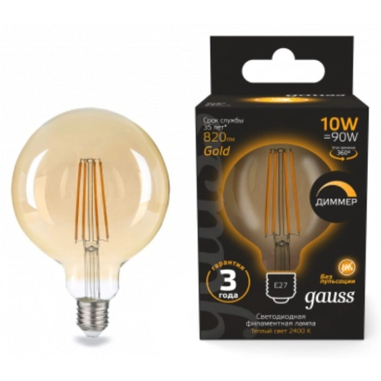 Лампа Gauss 158802010-D Filament Лампа Gauss 158802010-D Filament