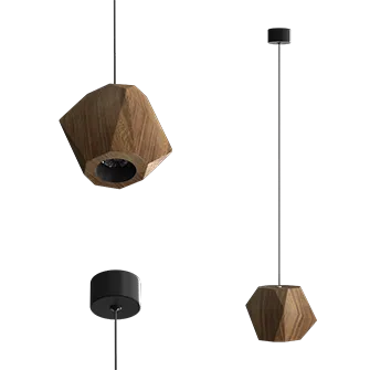 Подвесной (накладной) светильник LeDron RUBIK 2 Wooden RUBIK
