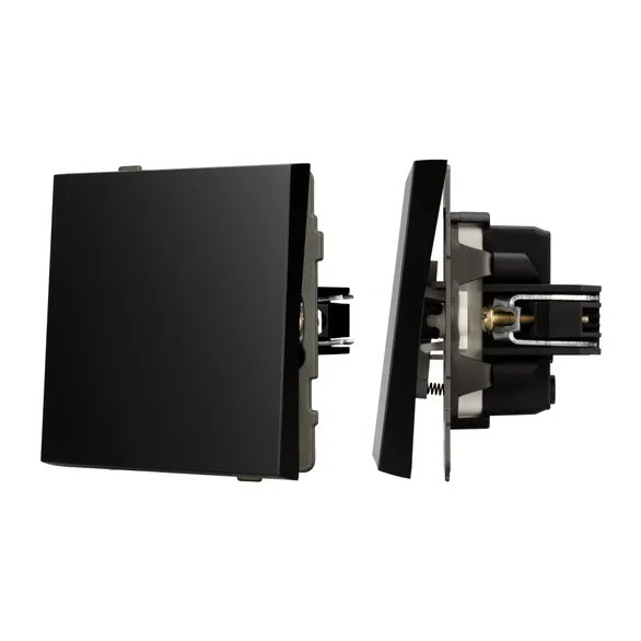 Механизм звонкового выключателя SWT-TENDO-MKR1-PL-BK (230V, 10A) Arlight 054143