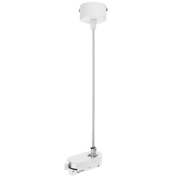 Подвесное питание BARRA 1,5 м для однофазного трека Lightstar 502196 БЕЛЫЙ Подвесное питание BARRA 1,5 м для однофазного трека Lightstar 502196 БЕЛЫЙ