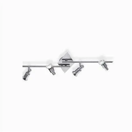 Спот Ideal Lux 018850 SLEM PL4 NICKEL Спот Ideal Lux 018850 SLEM PL4 NICKEL