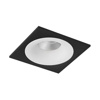 Встраиваемый светодиодный светильник LeDron LOFT SQ Black-White 4000K