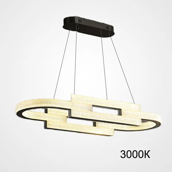 Подвесная люстра LOUELLA B L90 Black 3000К ImperiumLoft 220408-23 louella01