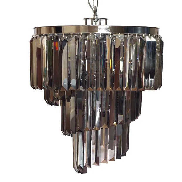 Подвесная люстра Odeon Chandelier Helix Smoke 50 ImperiumLoft 75401-22 40.1932.MT.20.CH
