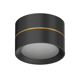 Накладной светодиодный светильник LeDron BARREL MINI Black