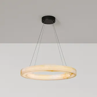 Подвесной светодиодный светильник из алебастра LeDron OD2565-60 SHARM