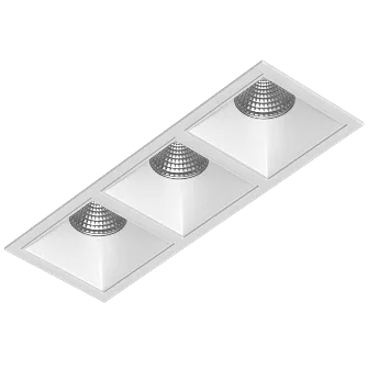 Встраиваемый светодиодный светильник Ledron RISE KIT 3 LED 3000K White