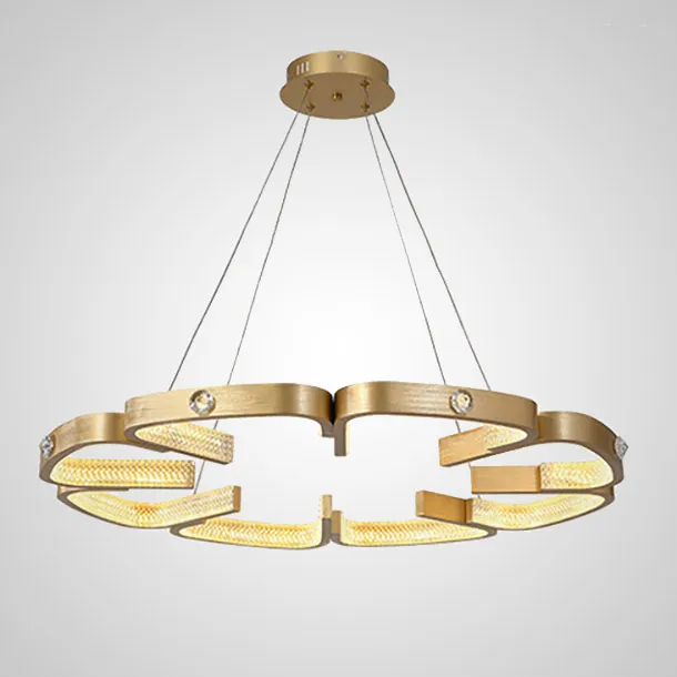 Подвесная люстра BRENDA D85 Brass ImperiumLoft 196970-23 brenda01