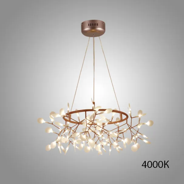 Подвесная люстра LEAVES R D80 4000К ImperiumLoft 345191-23 leaves-r01