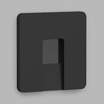 Встраиваемый светодиодный светильник для стен и ступеней Ledron WLB127/1W Black Встраиваемый светодиодный светильник для стен и ступеней Ledron WLB127/1W Black