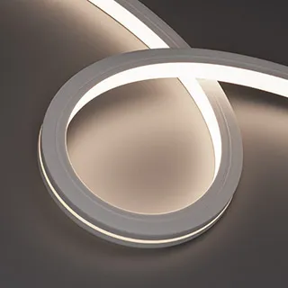 Светодиодная лента герметичная MOONLIGHT-TOP-X280-20x20mm 24V Day4000 (10 W/m, IP67, 0,5m, wire x1) (Arlight, Образец) 055603