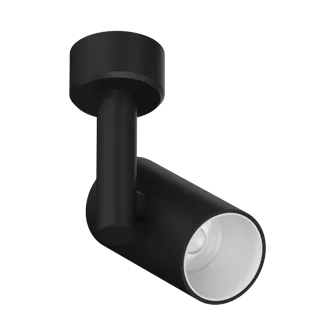 Накладной поворотный светодиодный светильник Ledron CSU0609 Black-White TRIAC