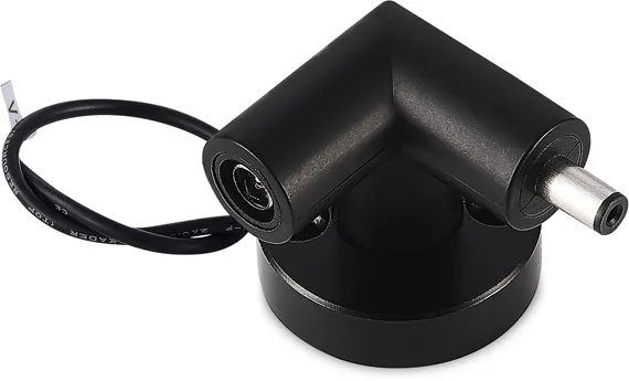 Токопроводящий угловой соединитель Donolux L Connector R DL20651 B1 Scroll Line Токопроводящий угловой соединитель Donolux L Connector R DL20651 B1 Scroll Line
