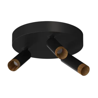 Накладной светодиодный светильник Ledron SAGITONY R3 S40 Wooden Black 4000K