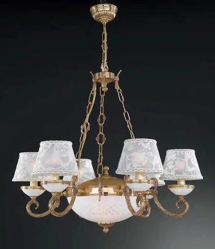 Подвесная люстра Reccagni Angelo L 8380/6+2 rosa 8380 Подвесная люстра Reccagni Angelo L 8380/6+2 rosa 8380