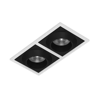 Встраиваемый светодиодный светильник LeDron GIZA SQ2 White-Black 4000K Встраиваемый светодиодный светильник LeDron GIZA SQ2 White-Black 4000K