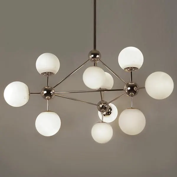 Люстра Modo Chandelier White Glass 73451-22 ImperiumLoft Люстра Modo Chandelier White Glass 73451-22 ImperiumLoft