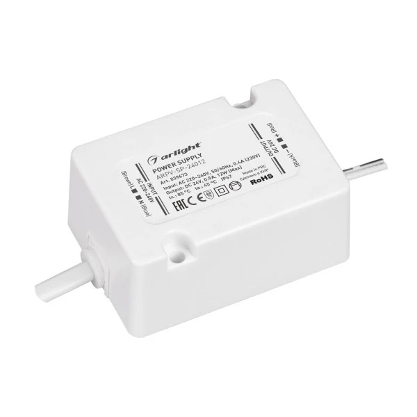 Блок питания для светодиодной ленты Arlight 039673 ARPV-SP Блок питания для светодиодной ленты Arlight 039673 ARPV-SP
