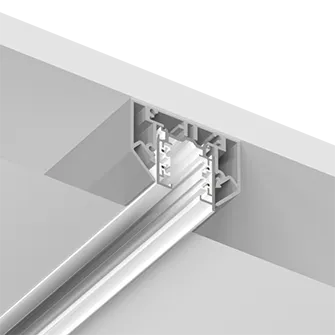 Трехфазный трек (в натяжной потолок) 2,5м Ledron АВД-4710 (5102) White