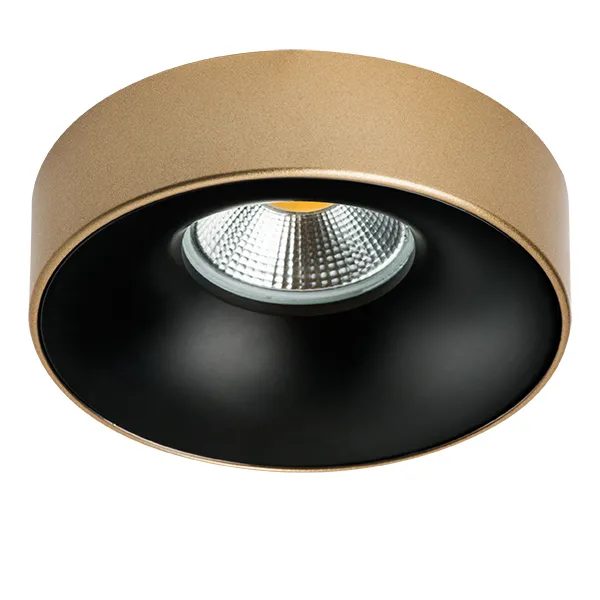 Встраиваемый светильник Lightstar L01002723 LEVIGO MR16/HP16 ЧЕРНЫЙ МАТОВЫЙ/ЗОЛОТО Встраиваемый светильник Lightstar L01002723 LEVIGO MR16/HP16 ЧЕРНЫЙ МАТОВЫЙ/ЗОЛОТО