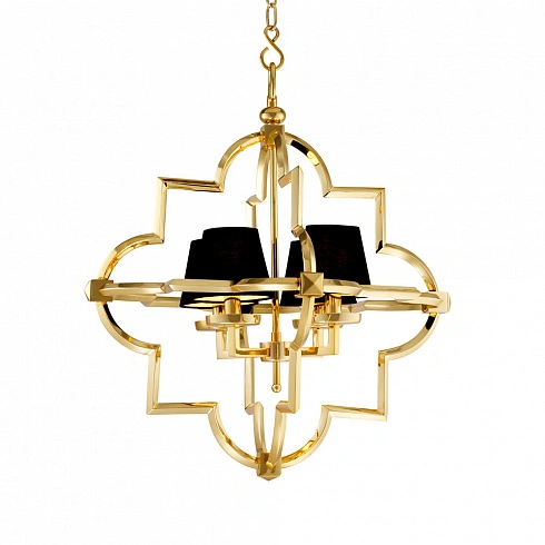Люстра Delight Collection KM0728P-4M gold/black Mandeville Люстра Delight Collection KM0728P-4M gold/black Mandeville