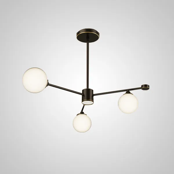 Люстра на штанге LEAGUE L4 Black ImperiumLoft 192969-23 league01