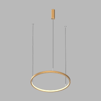 Подвесной светодиодный светильник LeDron 5613I-824RPP-GD-3 LED ROUND Подвесной светодиодный светильник LeDron 5613I-824RPP-GD-3 LED ROUND