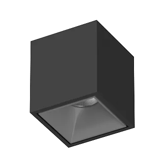 Накладной светодиодный светильник Ledron KUBING Black-Grey 4000K Накладной светодиодный светильник Ledron KUBING Black-Grey 4000K