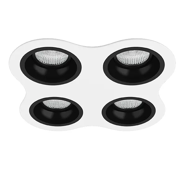 Встраиваемый светильник Lightstar D64607070707 DOMINO ROUND Встраиваемый светильник Lightstar D64607070707 DOMINO ROUND
