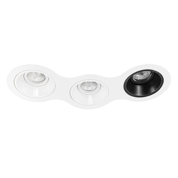 Встраиваемый светильник Lightstar D696060607 DOMINO ROUND Встраиваемый светильник Lightstar D696060607 DOMINO ROUND