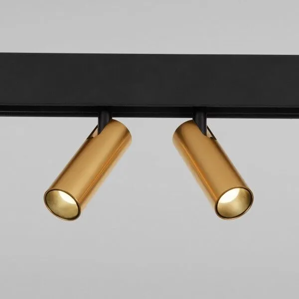 Трековый светильник Elektrostandard 85046/01 (латунь) Slim Magnetic Dual a062852