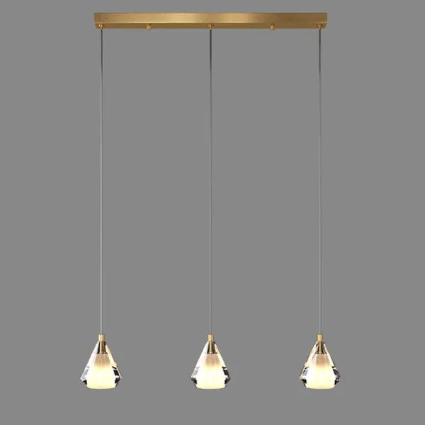 Подвесной светильник SOLDIS TRIO Brass ImperiumLoft 212384-23 soldis-trio01