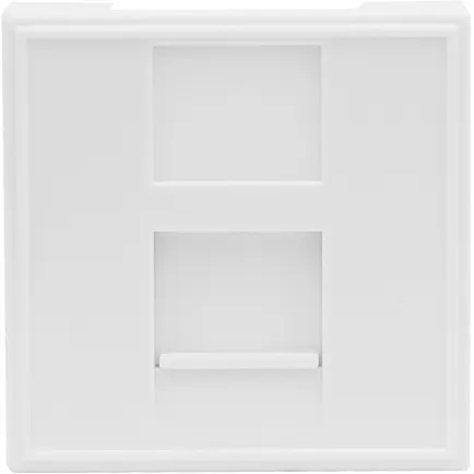 Розетка DEC RJ45 UTP кат.6, 2мод., бел. Donel DECF12EW6 45х45 Розетка DEC RJ45 UTP кат.6, 2мод., бел. Donel DECF12EW6 45х45