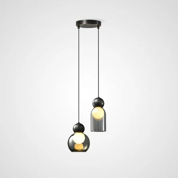 Подвесной светильник FANUEL DUO Black ImperiumLoft 229737-23 fanuel-duo01