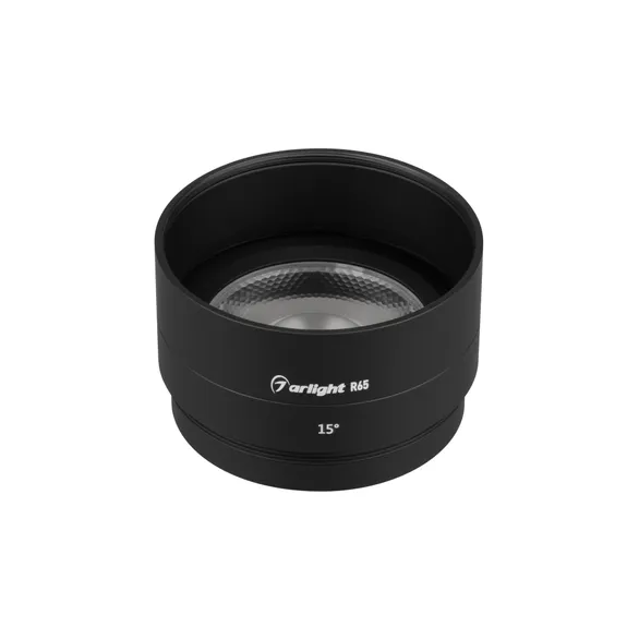 Насадка с фиксированным углом LGD-ARTIFACT-LENS-R65 (BK, 15 deg) Arlight 057120