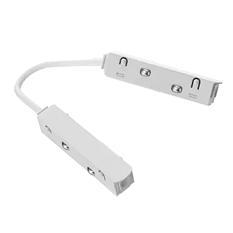 Коннектор угловой (гибкий) для магнитной системы LeDron TSM-LFH White