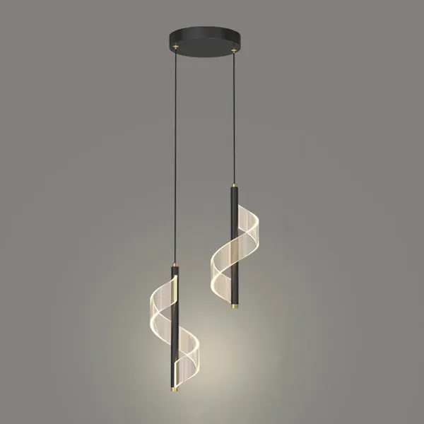 Подвесной светильник ORNELLA DUO Black ImperiumLoft 228508-23 ornella-duo01