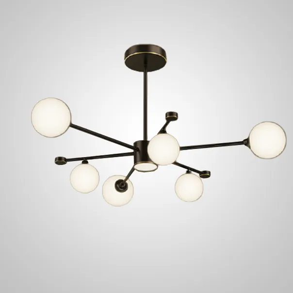 Люстра на штанге LEAGUE L7 Black ImperiumLoft 192972-23 league01