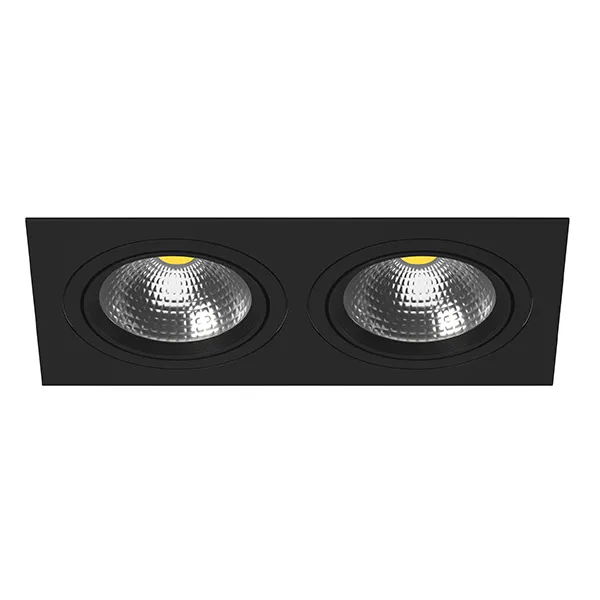 Встраиваемый светильник Lightstar i8270707 INTERO 111 Double QUADRO Встраиваемый светильник Lightstar i8270707 INTERO 111 Double QUADRO